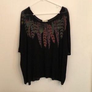 Flowy, bohemian-style top